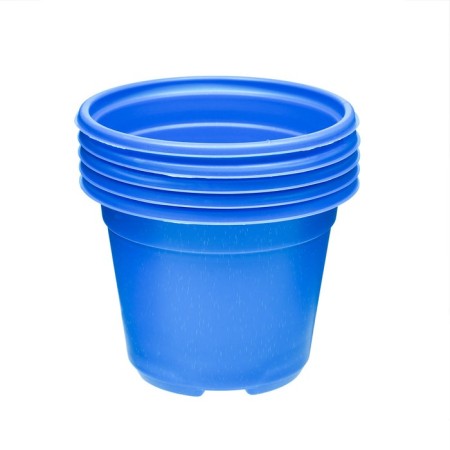 A pot for seedlings, 500 ml, d = 11 cm, h = 8.5 cm, mix, in a set of 5 pcs.-6