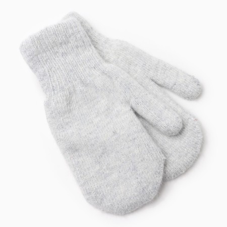Women's mittens, gray color, size 20