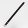 Leather collar on synthetic winterizer, 82 x 4.5 cm, Osh 50-70 cm, black
