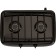 Gas tile Darina LN GM 521 01 b, 1900 watts, 2 burners, black