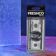 Ароматизатор подвесной картонный "100$", черная линия