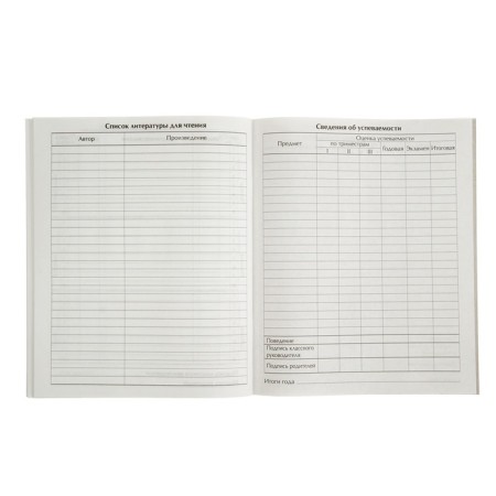 Universal diary for grades 1-11, "portfolio", soft cover, 40 sheets-5