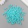 A set of beads "Pearls" d 6 mm, 250 grams, blue turquoise
