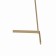 The Mantra Vector, LED, 1500LM, 3000K, 373x530x1800 mm, golden color.
