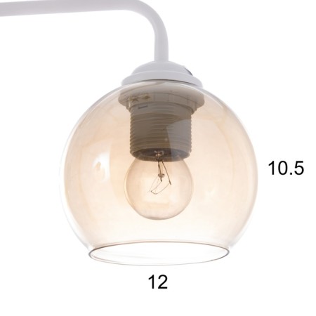 Chandelier Mia 3x60W E27 white-5
