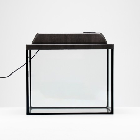 Aquarium "rectangular" with a lid, 20 liters, 36 x 19 x 29/34 cm, wenge-7