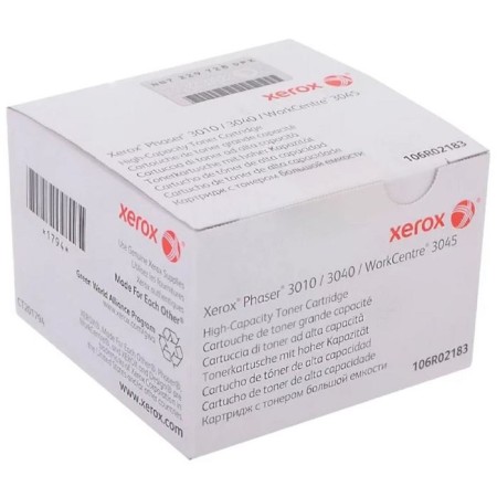 Toner Cartridge Xerox 106R02183 Black for Xerox PH 3010/WC 3045b (2300