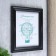 Photo frame plastic L-6 15x21 cm black (plastic screen)