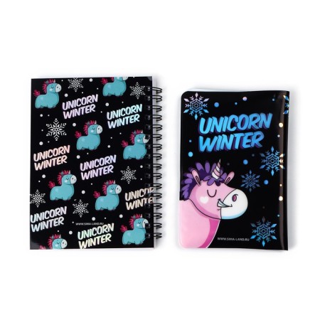 Gift set holographic notebook and cover Magic Mood-4