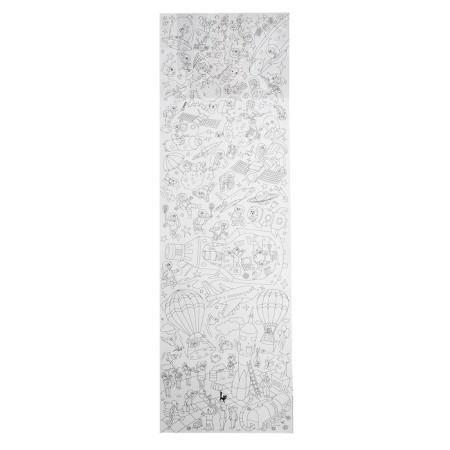 The longest coloring "Cosmos", size - 29.7 × 101 cm-2