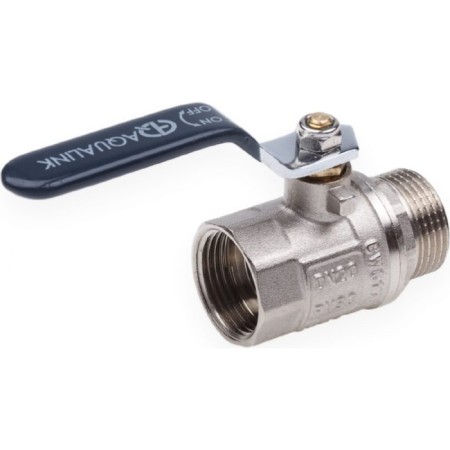 Ballic Aqualink, PN 50, internal/outer thread 2 ", handle, nickel.-1