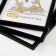 Set of photo frames plastic L-5 21x30 cm (3 pcs.), Black