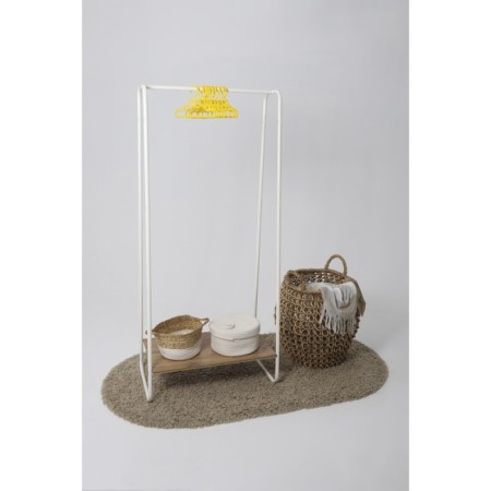Shoulders - Children's shade hangers for clothes, 28.5 × 0.4 × 14.5 cm, 10 pcs, yellow color-9