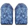 Fisherman knee pads 380 x 280 x 15 mm, mix