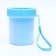 Lapomome for cats and dogs with silicone villi 9 x 9 x 11 cm, blue