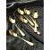 A set of spoons of tea shares "Gold", length 13.5 cm, 6 pcs