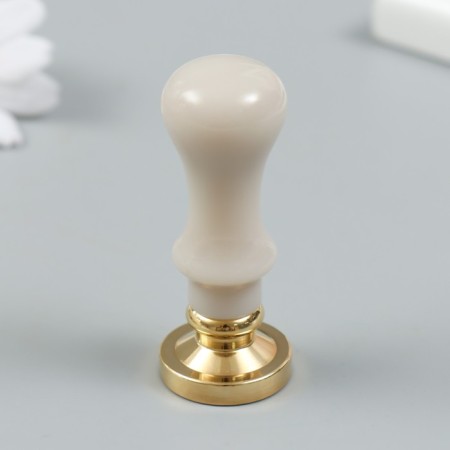 Printing for wax with a plastic handle "Candelabr" 2.5x2.5 cm-2