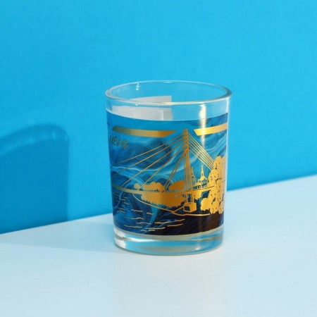 Candle in a glass "Tyumen", 5 x 6 cm-2