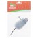 Clockwork mouse, 7 cm, gray