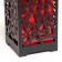 Sadovo-park urn "School" 44 l, 30 x 30 x 70 cm, case 2 mm, tank 0.5 mm
