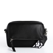 Women's bag over the shoulder Textura, small size, black color