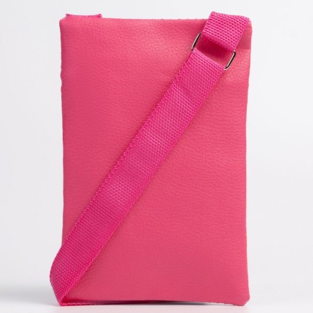 Children's Bag "Pink Unicorn", eco-leather, purple, 16x11 cm-2