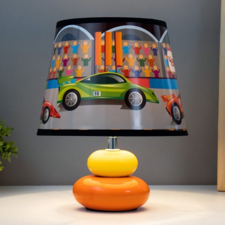 Highway Lamp "Racing Machines" E14 15W orange-green Risalux-1