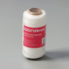 Thread twisted shares, 2-spinal, pp, d = 1.3 mm, 200 m, white color