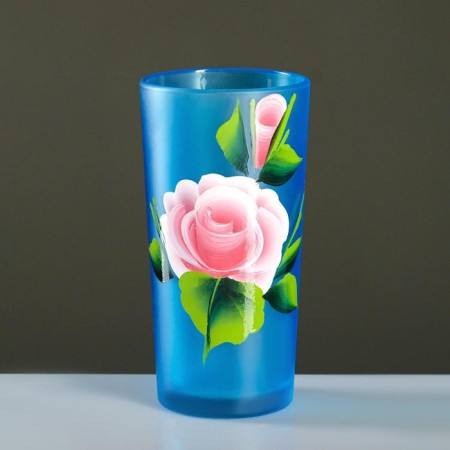 Set for juice with a tray "Zhostovo" Art painting, 6 glasses 1250/200 ml-9