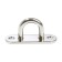 Tundra bracket for mounting cables 2.5 cm, stainless steel. steel