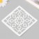 Tile stencil 11x11 cm