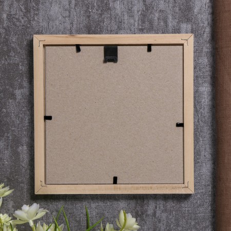 Photo frame pine c19 silver 15x15 cm (plastic screen)-3