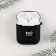 Case for wireless headphones for the New Year "Happy New Year", 5.5 x 4.7 cm