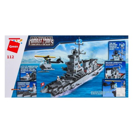 Constructor Military zone "Battle cruiser", 910 parts-5