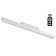 SHINO SHINO 1-F Lamp, 24W LED, 3000-6500K, 1920LM, white color