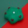 Brying toy "New Year's star" for dogs, 8 x 3 cm