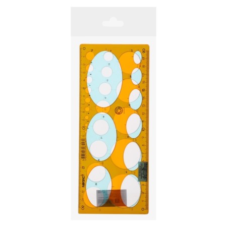 A set of circle stencils 2 pcs. Calligrata, 22/36 diameter-4