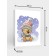 Photo pattern painting Little Teddy 40x50