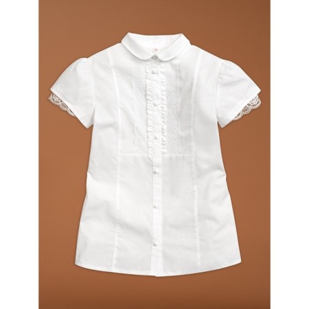 Blouse for girls, height 158 ​​cm, white color
