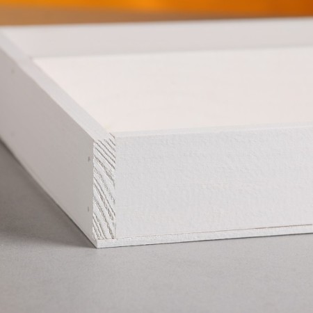 Kashpo wooden 25.5 × 20 × 4.5 cm "Makarunas", white give beautifully-3