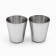 Gift set 4 in 1 "USSR": flask 240 ml, 2 piles, funnel, chrome