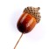 Decor for the creativity of "Acorn" set 20pcs, 3x2cm