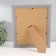 Photo frame Plastic format A4 "Weaving Bezh" Inner silver stroke 34.8x26.3 cm