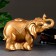 Pigger "Elephant Indian" bronze, 23x42x39cm