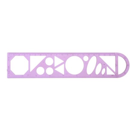 Time of stencil - Transporter, 3 in 1, 20 cm, tinted, fluorescent, mix-1
