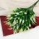 Bouquet "Eucalypt Galant" 30 cm, white-green