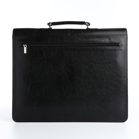 Male bag, "Alex", black color-1