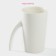 Mug ceramic shares Coffee Brea, 300 ml, 11.5 × 7.8 × 12 cm, white color