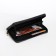 Women's wallet with lightning, gray color