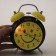 An alarm clock "Muzzle-smile", 17 x 11.5 cm, d-9 cm